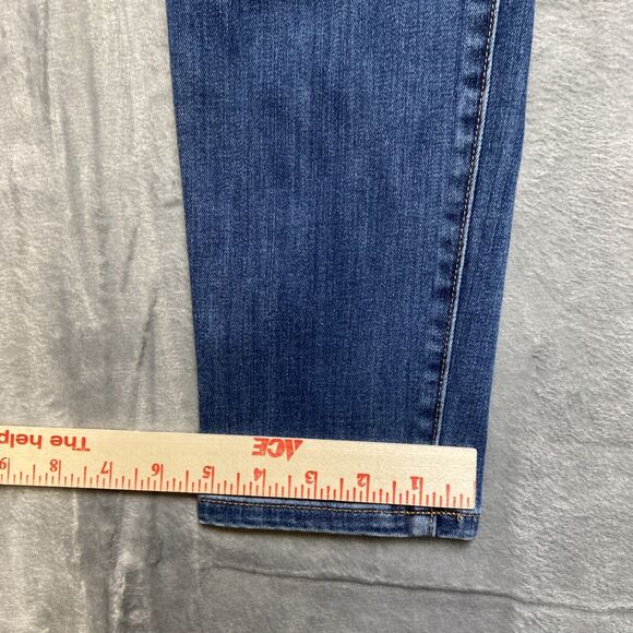 Madewell 10" High Rise Skinny Jeans Women's Size 29P Blue - Picture 6 of 11